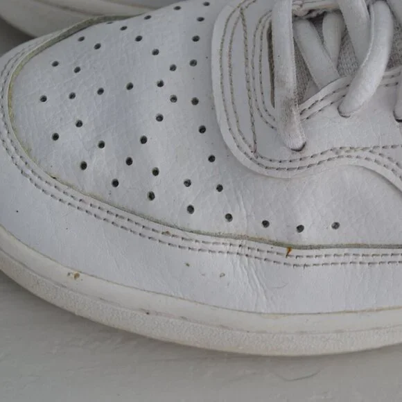 Nike Pink White Sneakers Women's 9 Court Vision Low Top Shoes CD5434-110 - Picture 10 of 10